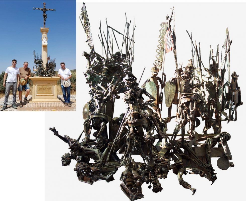 Manuel López escultor. Crucero conmemorativo de la Batalla de Alarcos